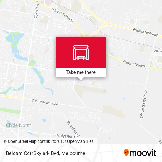 Belcam Cct/Skylark Bvd map