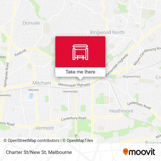 Charter St/New St map