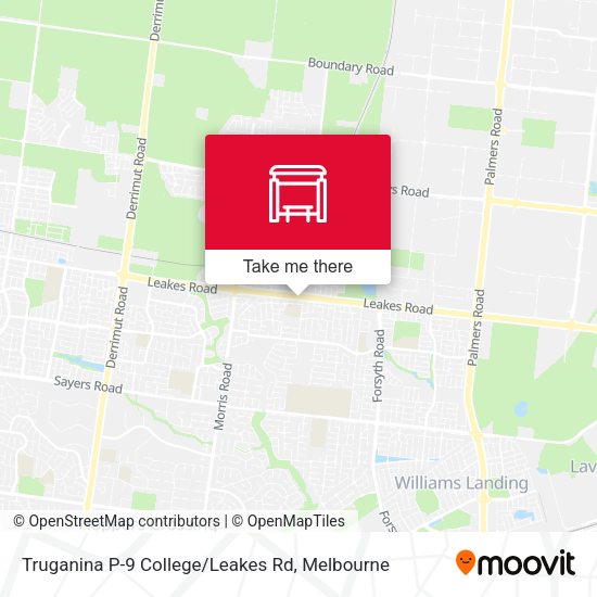 Truganina P-9 College / Leakes Rd map