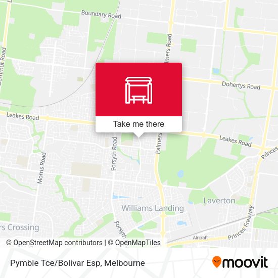 Pymble Tce/Bolivar Esp map