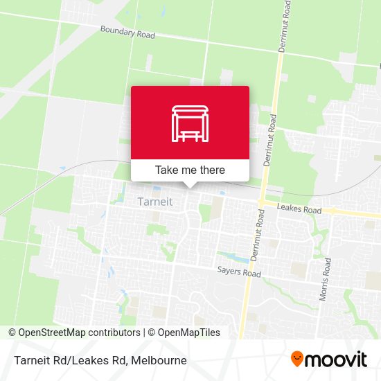 Tarneit Rd/Leakes Rd map