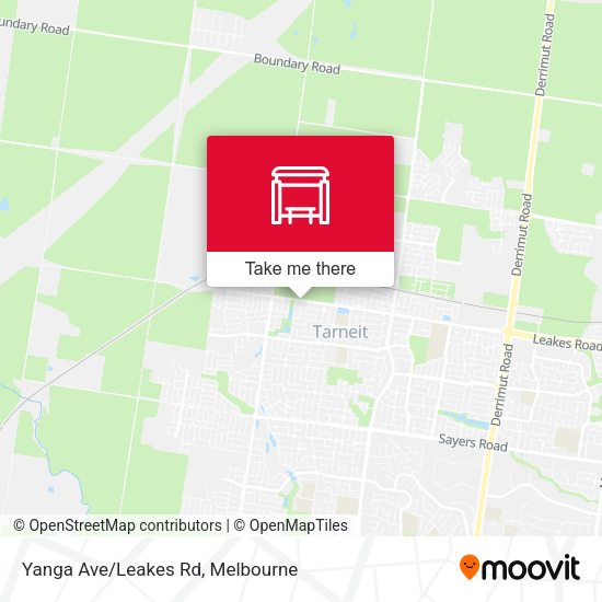 Yanga Ave/Leakes Rd map