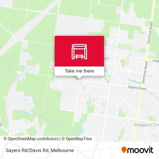 Mapa Sayers Rd/Davis Rd