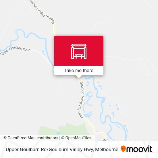 Upper Goulburn Rd / Goulburn Valley Hwy map