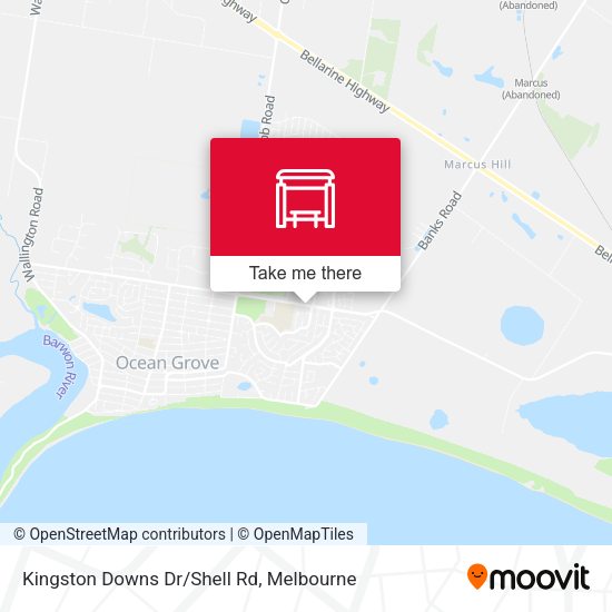 Kingston Downs Dr/Shell Rd map