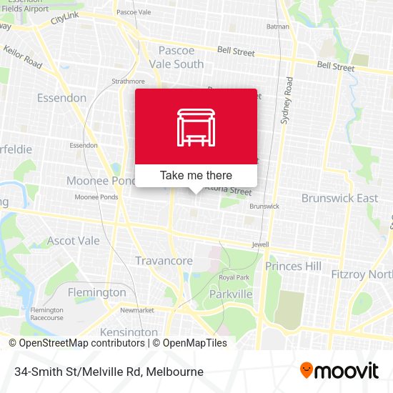 34-Smith St/Melville Rd map