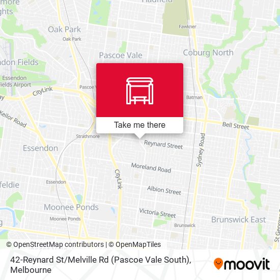 42-Reynard St / Melville Rd (Pascoe Vale South) map