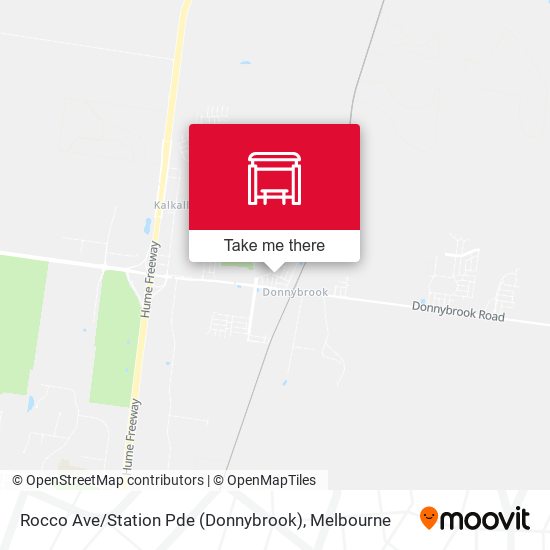 Rocco Ave / Station Pde (Donnybrook) map