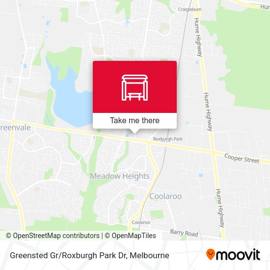 Greensted Gr/Roxburgh Park Dr map
