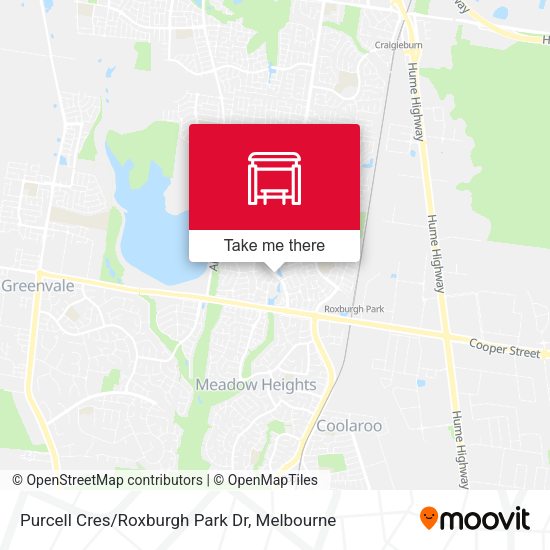 Purcell Cres/Roxburgh Park Dr map