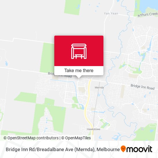 Bridge Inn Rd / Breadalbane Ave (Mernda) map