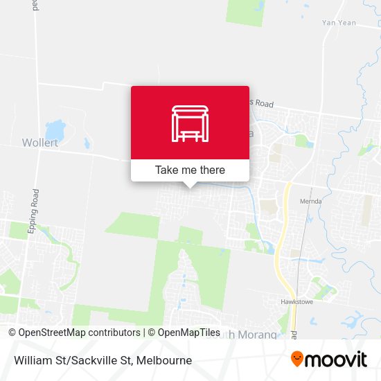William St/Sackville St map