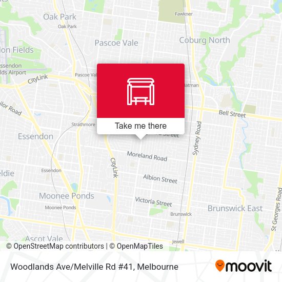 Woodlands Ave/Melville Rd #41 map
