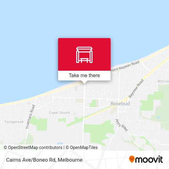 Cairns Ave/Boneo Rd map