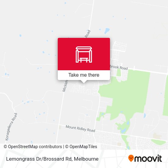 Lemongrass Dr/Brossard Rd map