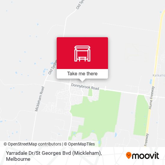 Yarradale Dr / St Georges Bvd (Mickleham) map