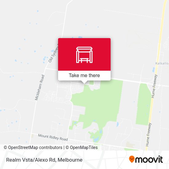 Realm Vsta/Alexo Rd map