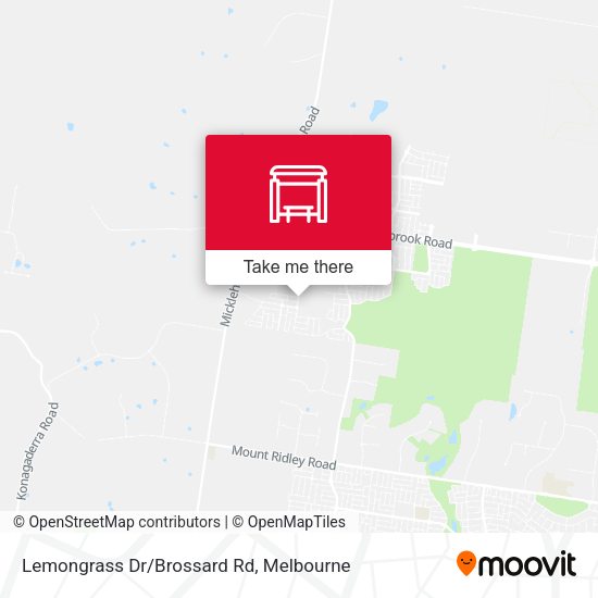 Lemongrass Dr/Brossard Rd map