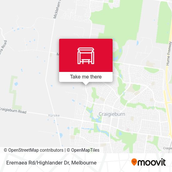 Eremaea Rd/Highlander Dr map