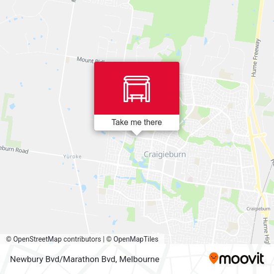 Newbury Bvd/Marathon Bvd map