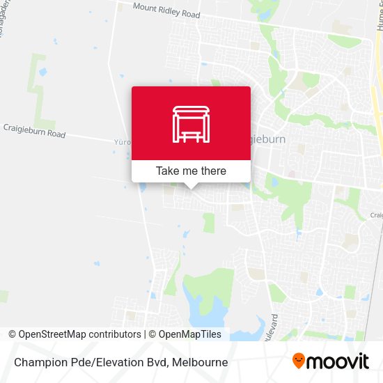 Champion Pde/Elevation Bvd map