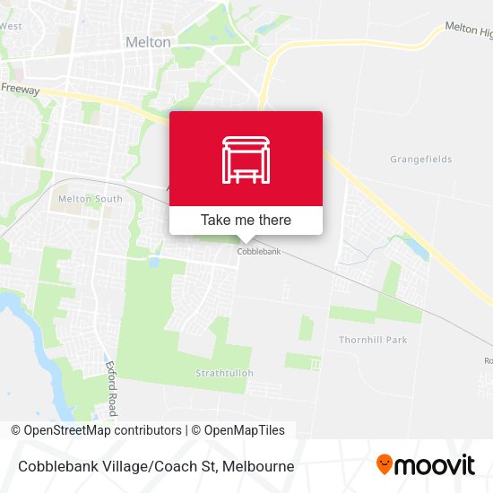 Cobblebank Village/Coach St map