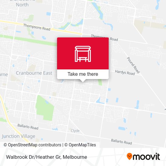 Walbrook Dr/Heather Gr map