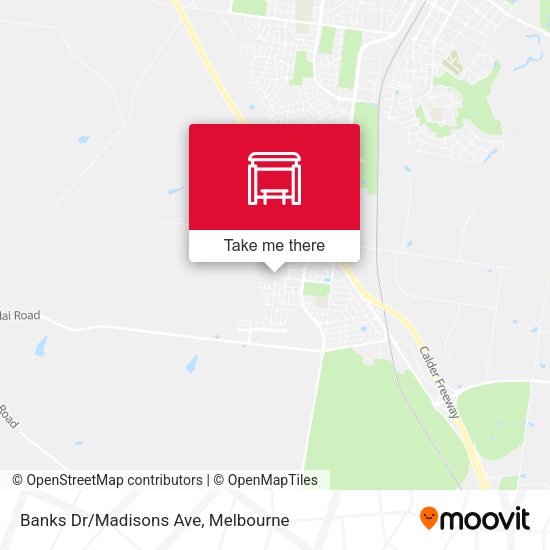 Banks Dr/Madisons Ave map