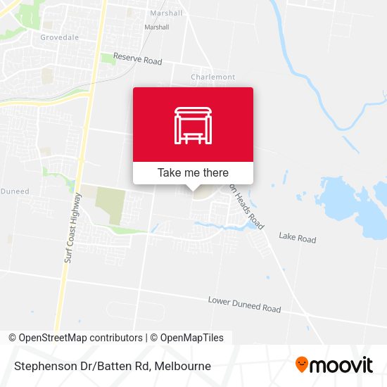 Stephenson Dr/Batten Rd map