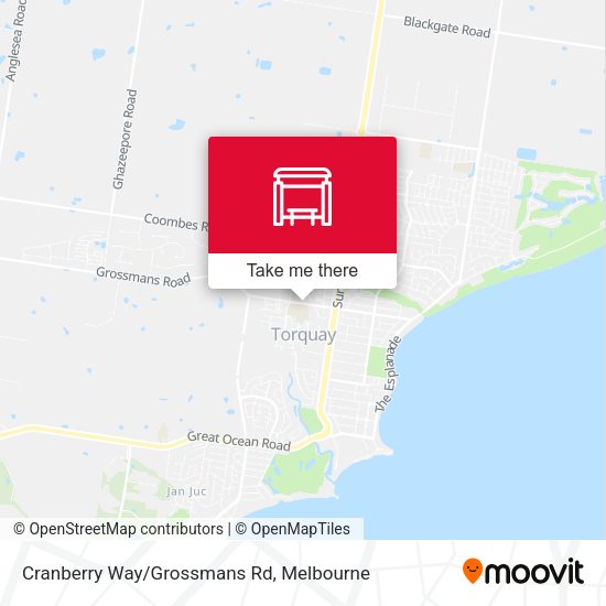 Cranberry Way/Grossmans Rd map