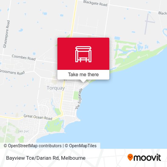Bayview Tce/Darian Rd map