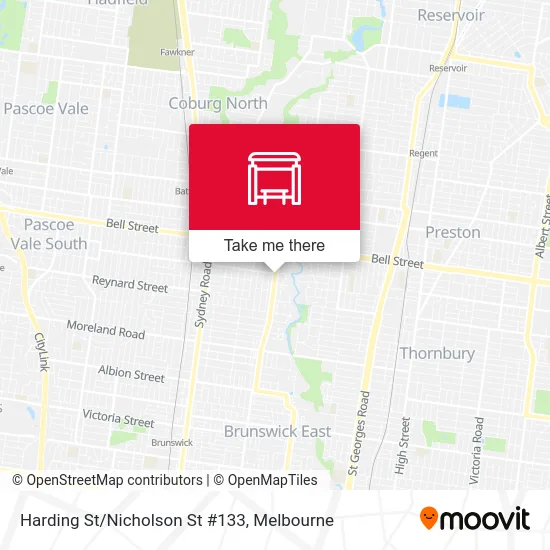 Mapa Harding St/Nicholson St #133