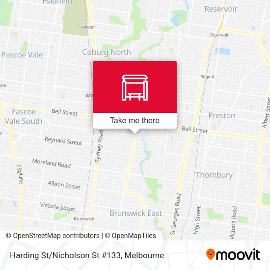 Harding St/Nicholson St #133 map