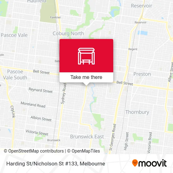 Mapa Harding St/Nicholson St #133