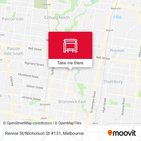 Rennie St/Nicholson St #131 map