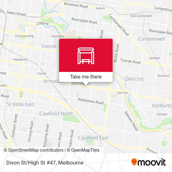 Dixon St/High St #47 map