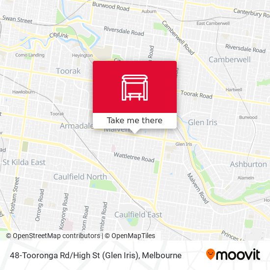 48-Tooronga Rd / High St (Glen Iris) map