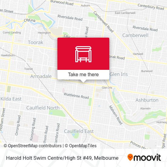 Harold Holt Swim Centre / High St #49 map