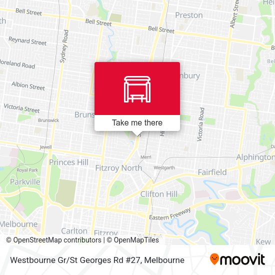 Westbourne Gr / St Georges Rd #27 map