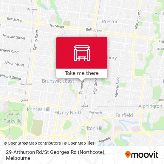 29-Arthurton Rd / St Georges Rd (Northcote) map