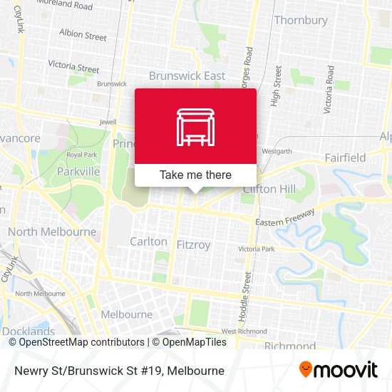 Newry St/Brunswick St #19 map