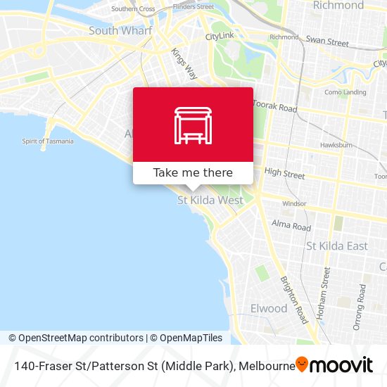 140-Fraser St / Patterson St (Middle Park) map