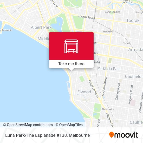 Luna Park/The Esplanade #138 map