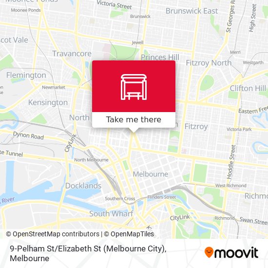 9-Pelham St / Elizabeth St (Melbourne City) map