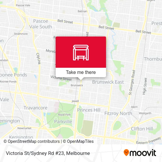 Victoria St/Sydney Rd #23 map