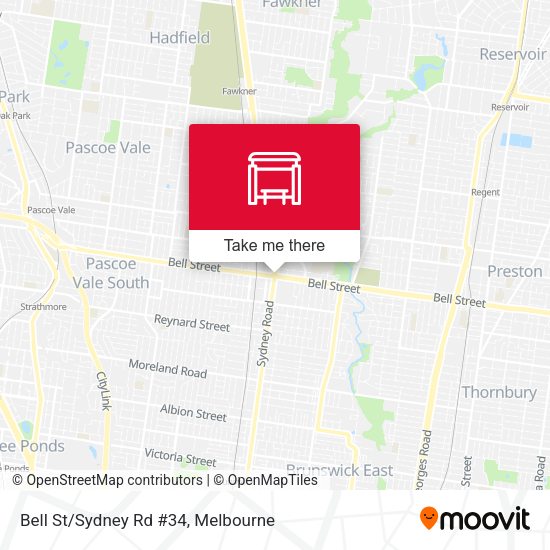 Bell St/Sydney Rd #34 map