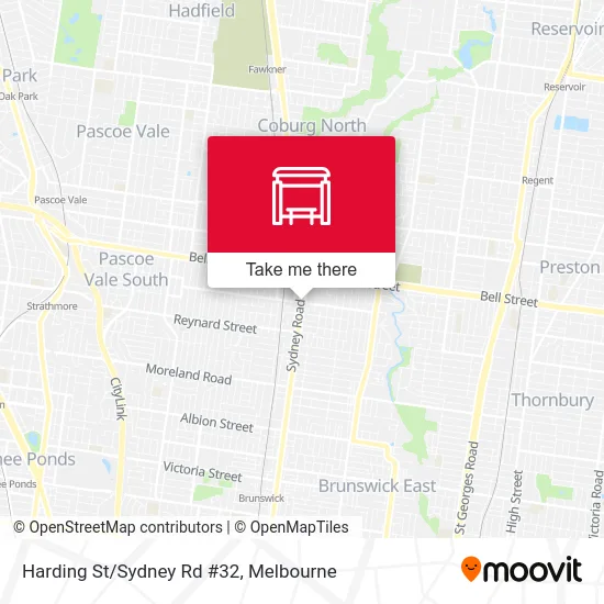 Mapa Harding St/Sydney Rd #32