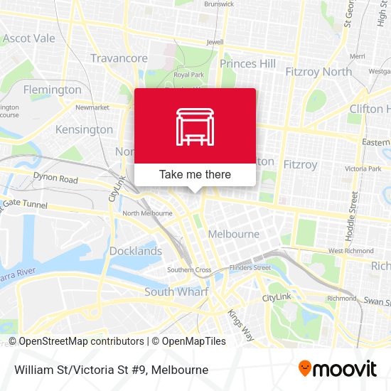 William St/Victoria St #9 map