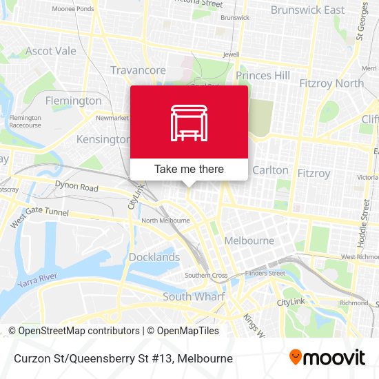Curzon St/Queensberry St #13 map
