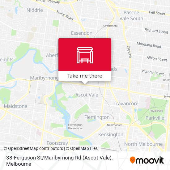 38-Ferguson St / Maribyrnong Rd (Ascot Vale) map